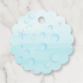 Mermaid Birthday Party - Under the Sea Splish Spla フェイバータグ (裏面)