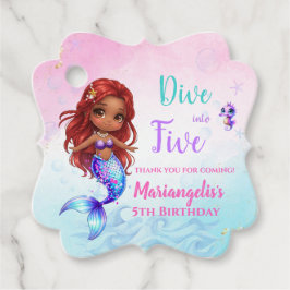 Mermaid Birthday - Under the Sea - Splish Splash フェイバータグ