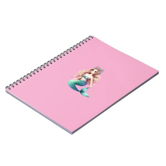 mermaid bloc note ノートブック (左側)