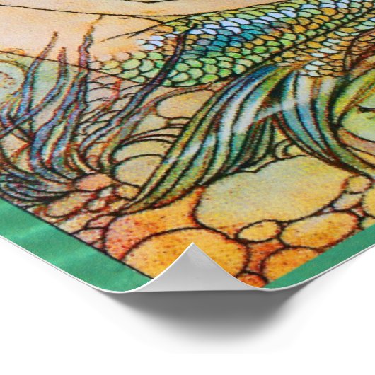 Mermaid by Elenore Abbott ポスター (角)