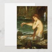 Mermaid by John William Waterhouse (正面/裏面)