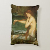 Mermaid by John William Waterhouse アクセントクッション (裏面(縦))