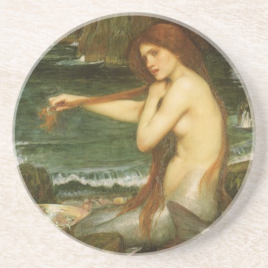 Mermaid by John William Waterhouse コースター (正面)