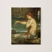 Mermaid by John William Waterhouse ジグソーパズル (縦)