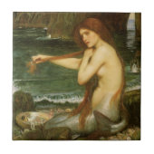 Mermaid by John William Waterhouse タイル (正面)
