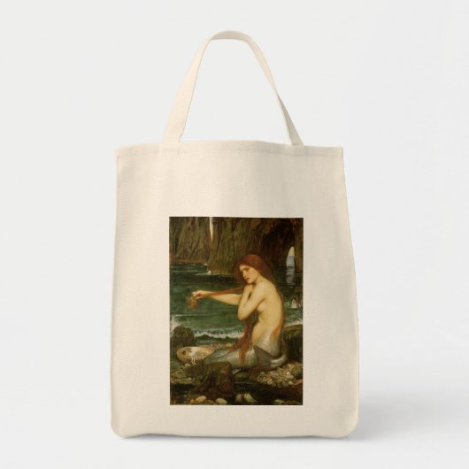Mermaid by John William Waterhouse トートバッグ (正面)