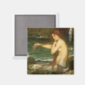 Mermaid by John William Waterhouse マグネット (正面/裏面)