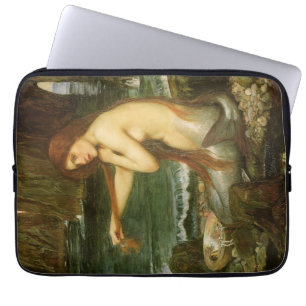 Mermaid by John William Waterhouse ラップトップスリーブ