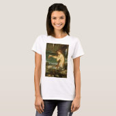 Mermaid by John William Waterhouse Tシャツ (正面フル)