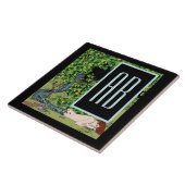 Mermaid by Koloman Moser タイル (側面)