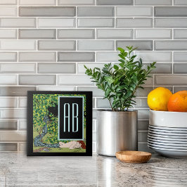 Mermaid by Koloman Moser タイル