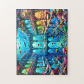 Mermaid Castle Enchanting Underwater Kingdom ジグソーパズル (縦)