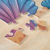 Mermaid Cat ジグソーパズル (側面)