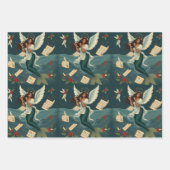 Mermaid Christmas ラッピングペーパーシート (正面2)