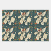 Mermaid Christmas ラッピングペーパーシート (正面)