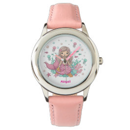 Mermaid Cute Kids Watch 腕時計