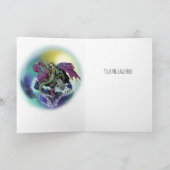 Mermaid&Dolphin~グリーティングカード カード (内部)
