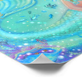 Mermaid Eiraと熱帯魚Renee Lavoie著 ポスター (角)