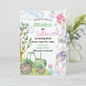 Mermaid Farm Birthday, Sibling Party, Double Birth 招待状 (スタンド正面)