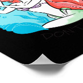 Mermaid Hair Dont Care ポスター (角)
