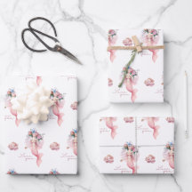 Mermaid I Love You Wrapping紙セット
