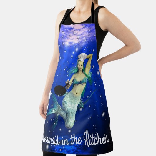 Mermaid in the Kitchen Eプロン エプロン (インサイチュ)