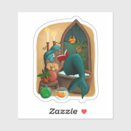 Mermaid Inna Tub シール