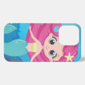 Mermaid IPhone 13 Proスリムフィットケース、光沢 iPhoneケース (裏面横)