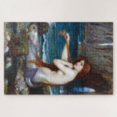 Mermaid, John William Waterhouse ジグソーパズル (横)