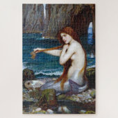 Mermaid, John William Waterhouse ジグソーパズル (縦)