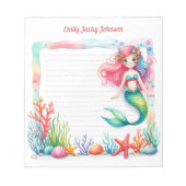 Mermaid Lagoon Notepad ノートパッド (正面)