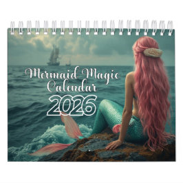 Mermaid Magic Calendar 2026 カレンダー