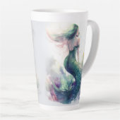 Mermaid (matches w/ Illustrated Mermaid Journal) カフェラテマグ (右アングル)