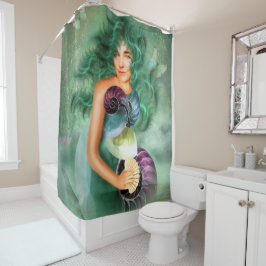 Mermaid Meike シャワーカーテン