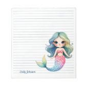 Mermaid Melodies Notepad ノートパッド (正面)