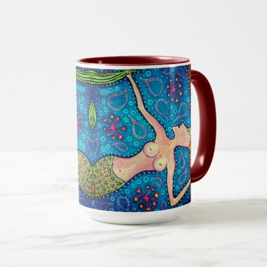 Mermaid Mug マグカップ (正面右)