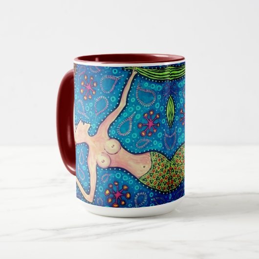 Mermaid Mug マグカップ (正面左)