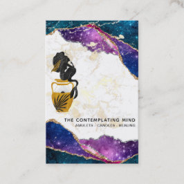 *～* Mermaid Mystic Agate銀河系月の名刺 名刺