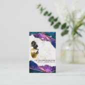 *～* Mermaid Mystic Agate銀河系月の名刺 名刺 (スタンド正面)