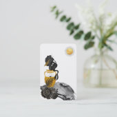 *~* Mermaid Mystic Silver金ゴールドLuna名刺 名刺 (スタンド正面)