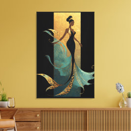 MERMAID NOIRシリーズ #1 キャンバスプリント