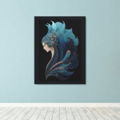 MERMAID NOIR #2 キャンバスプリント (インサイチュ (ウッドフロア))