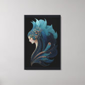 MERMAID NOIR #2 キャンバスプリント (正面)