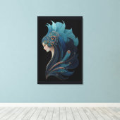 MERMAID NOIR #2 キャンバスプリント (インサイチュ (ウッドフロア))