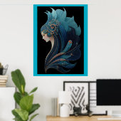 MERMAID NOIR #2 ポスター (ホームオフィス)