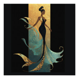 MERMAID NOIR SERIES #1 Postcard フォトプリント