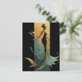 MERMAID NOIR SERIES #1 Postcard ポストカード (スタンド正面)