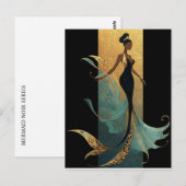 MERMAID NOIR SERIES #1 Postcard ポストカード (正面/裏面)