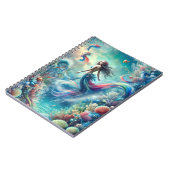 Mermaid Oceanic Dreams Aquatic Gift ノートブック (左側)