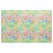 MERMAID OF BOLINAS Rainbow Fish Scale Bold Fabric ファブリック (ファットクウォーター)